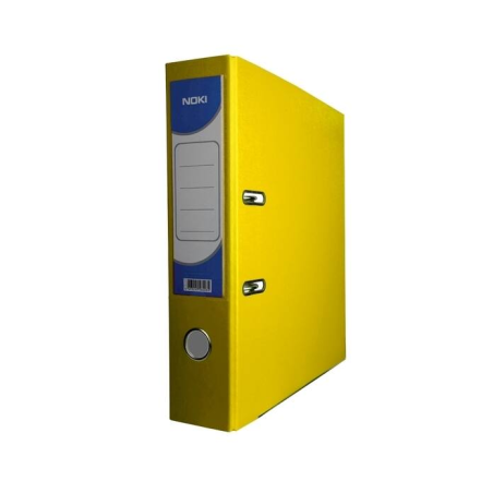 Biblioraft Noki A4 75mm PP/Carton galben
