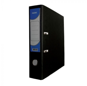 Biblioraft Noki A4 75mm PP/Carton negru