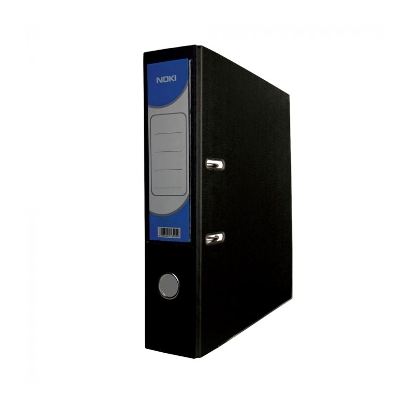 Biblioraft Noki A4 75mm PP/Carton negru