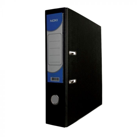 Biblioraft Noki A4 75mm PP/Carton negru