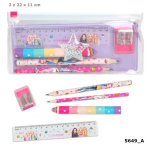 SET SCRIERE CU ETUI TRANSPARENT TOPMODEL
