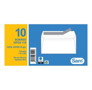 PACHET 10 PLICURI OPEN 110X220 90G