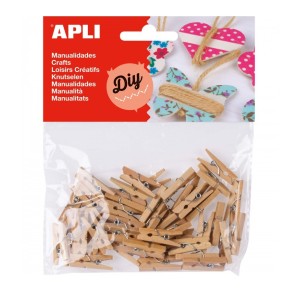 MINICLEME LEMN 25X3MM 45 BUC