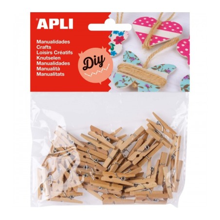 MINICLEME LEMN 25X3MM 45 BUC