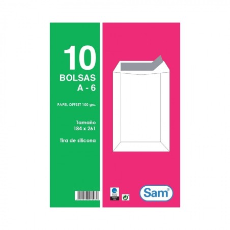 PACHET  10 PLICURI ALBE SILICONICE 184X261 100G