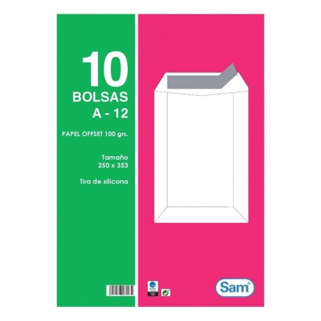 PACHET 10 PLICURI ALBE SILICONICE 250X353 100G