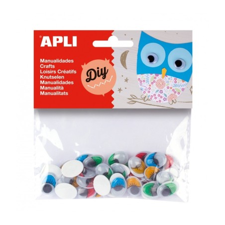 OCHI MOBILI APLI COLORATI ADEZ 40 BUC