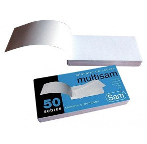 CARNET 50 PLICURI ALBE SILICON 110X220 90 G